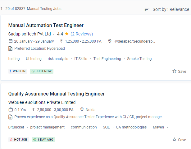Software Testing (Manual) internship jobs in Kolkata