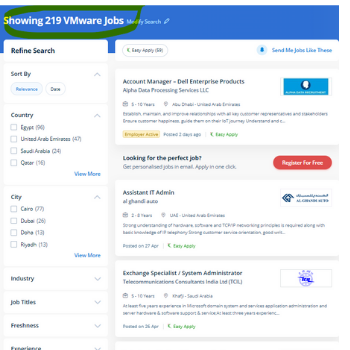 Vmware internship jobs in Indore